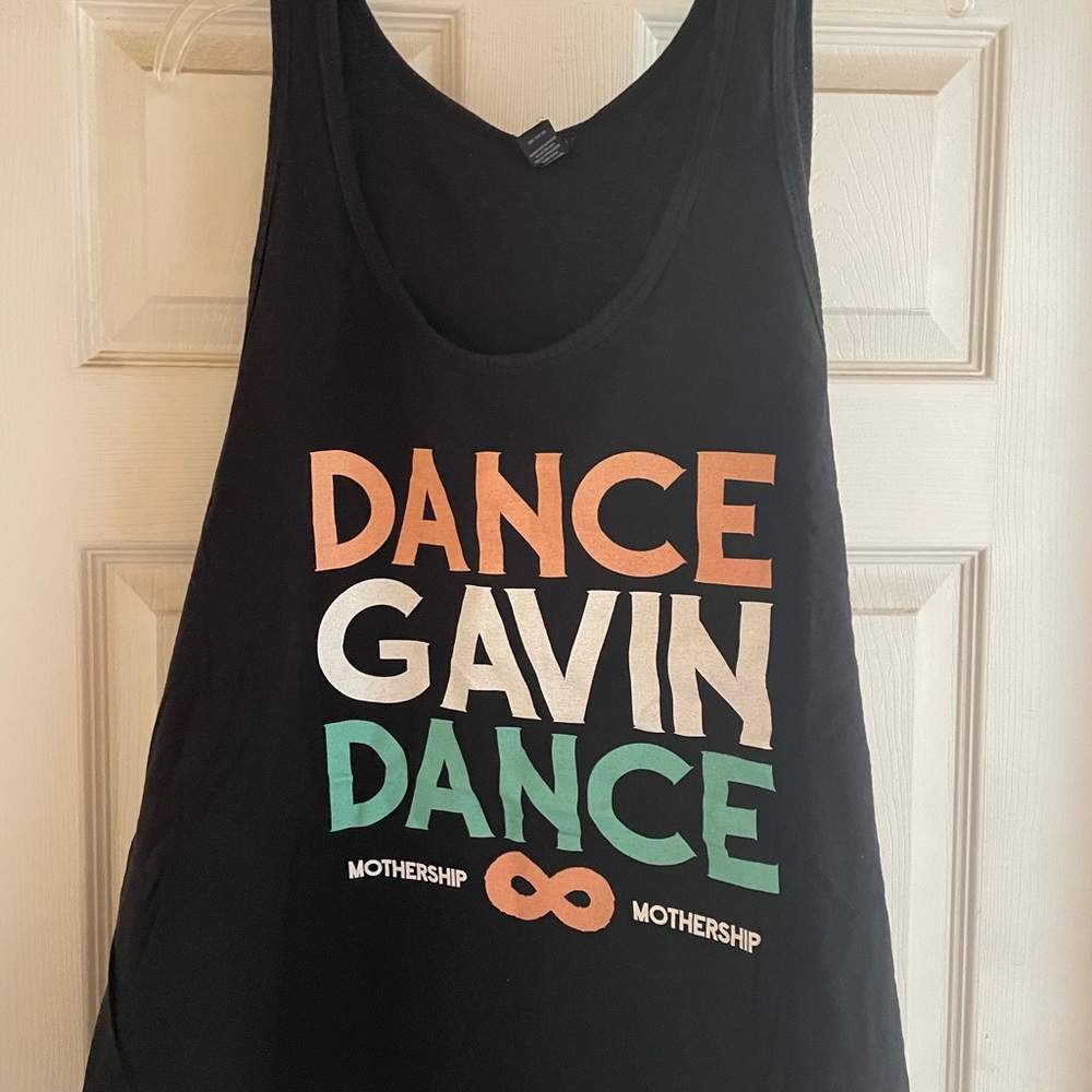 DANCE GAVIN DANCE Tultex Black Tank Top with Graphic XL